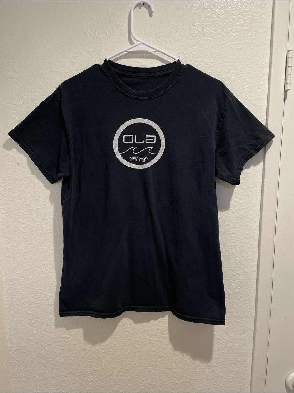 Ola Mexican Kitchen Restaurant Huntington Beach Graphic Tee Black Men's Size M